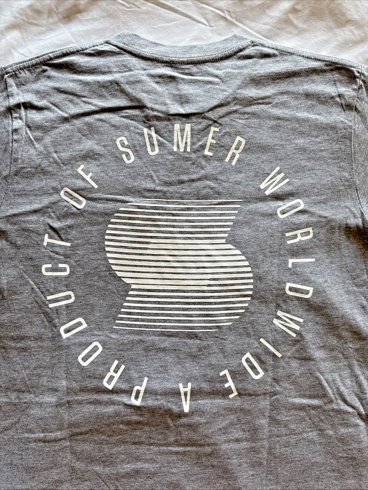 A Product Of Sumer Worldwide Tee Shirt Gray Men’s Choose Size S / M / L / XL