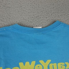 Kanye West Glow In The Dark Tour Shirt Mens Small Blue Takashi Murakami 2009 Tee