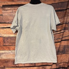 BRISCO BRANDS T-Shirt Men’s XL Light Blue Laguna Beach Graphic Cotton Poly