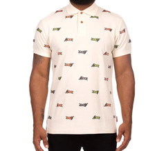 New ICECREAM Cyan S/S Polo Antique White SIZES S-2XL MSRP $150
