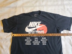 Nike World Tour Move Your Body Move Your Sole Adult Large Beaverton Oregon