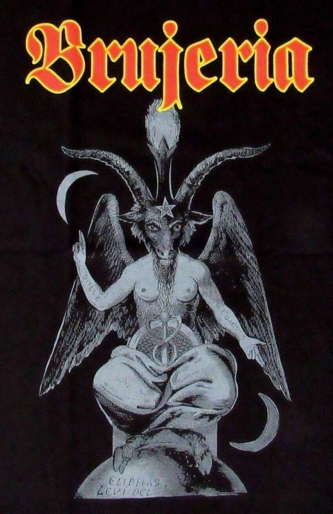 FREE SAME DAY SHIPPING BRAND NEW BRUJERIA BAPHOMET DEVIL Shirt Size XL
