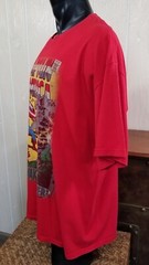 Marvel CAPTAIN AMERICA Red T-shirt Men’s XXL When Wakes the Sleeper *W/Tin