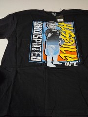 UFC Men’s T-Shirt Size 2XL Black Hasbulla Mania Crewneck Short Sleeve Cotton
