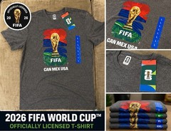 FIFA World Cup Official Licensed Outerstuff T-Shirt NWT Soccer Fan Tee All Sizes