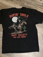 Riot Society Men’s Boot Barn Exclusive Ropin’ Souls Reaper Short Sleeve T-Shirt