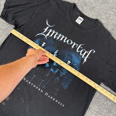 Immortal Sons Of Northern Darkness Tour 2002 Size XL Shirt Bleach Spots