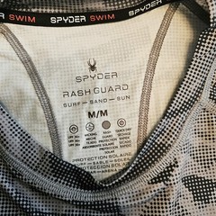 Lot Of 2 NWT Men’s Medium Spyder Rash Guard UPF 30 Short Sleeve Digi Camo Shirts