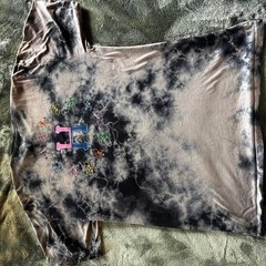 HUF Worldwide Tie Dye Graphic Tee Shirt Size Medium
