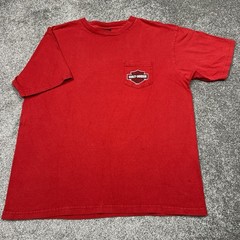 Harley Davidson Shirt Men 2XL Red Motorcycles Biker Chandler Arizona Pocket Logo