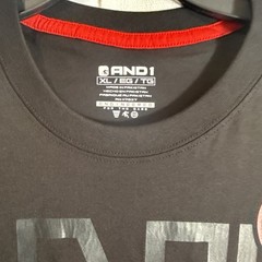 And1 Dunk Logo T-Shirt Black Men Graphic Tee Basketball Size X-Large NWT