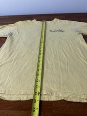 Salt Life 100% Cotton Men’s Yellow Medium Fish T-Shirt Fishing Graphic Tee Rare