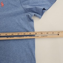 Polo Ralph Lauren Custom Slim Fit T-shirt Pony Logo Mens MEDIUM M Blue NEW