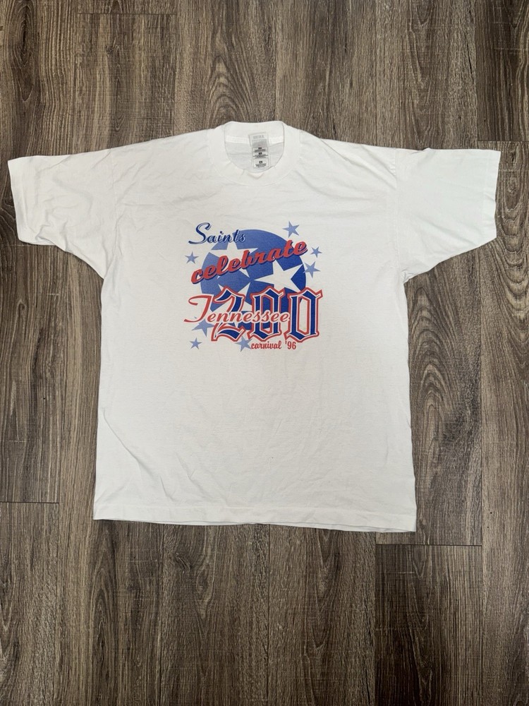 Vintage 90s Tennessee 200th Birthday Celebration Carnival 1996 Size XL Hanes Men