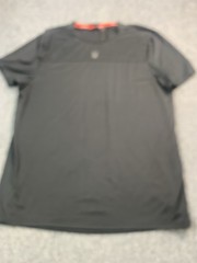 Spyder Mens XL Black Athletic T Shirt Performance Active Gym Training Short Slee