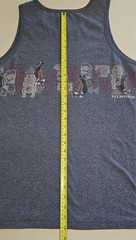 Hinano Tahiti Island Girl Gray Tahiti Sleeveless Tank Top T-Shirt Sz XL