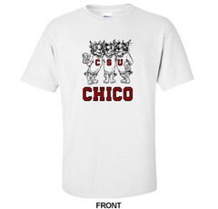 Vintage Chico State Drinking Wildcats Logo 1980’s T-Shirt
