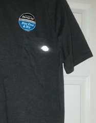 Dickie’s Cooling Temp IQ Performance SS Men’s Pocket Tee Sz L Charcoal Gray