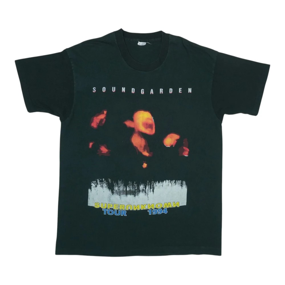 1994 Soundgarden Superunknown Tour Vintage T-Shirt Reprint