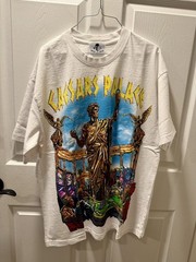 NEW** Warren Lotas Palatial T-Shirt White Size Large Las Vegas Caesar’s Palace