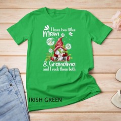 I have two titles MOM and grandma Dandelion Gnome mother day Unisex T-shirt