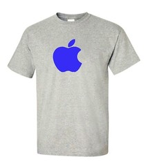 New Apple Logo T Shirt Apple New Shirt Unisex S-XL Sizes 9-Colors Cotton T-Shirt
