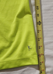 Danskin Now Women Yellow Shirt Top XL/XG 16-18
