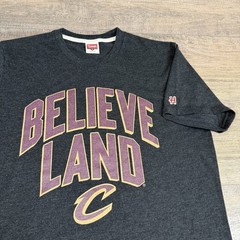 Homage Mens Cleveland Cavaliers T-Shirt Medium Gray BelieveLand Flawless B15