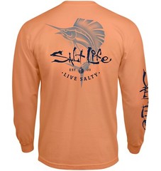 Salt Life “Reel Escape” Long Sleeve Graphic Men’s TShirt, Large or 2XL