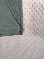 Smartwool Merino Wool T Shirt Men’s Medium Green Baselayer Short Sleeve Crew
