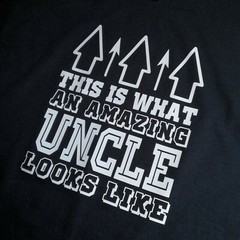 Amazing Uncle T-Shirt (Birthday Christmas Anniversary Gift)