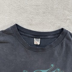 Vintage Y2K Split Skateboarding Faded Distressed Graphic T-shirt Size XL 90s