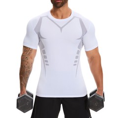 Mens Compression Sport Vest Tight Tank Base Layer Sleeveless T-Shirt Singlet Top