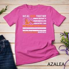We All Fight Together Multiple Sclerosis Awareness MS Gifts Unisex T-shirt