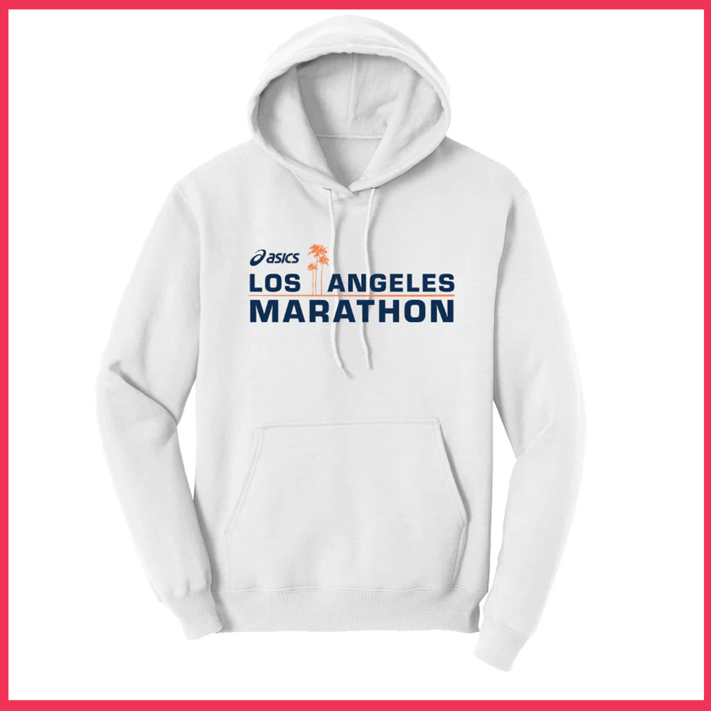 SALE HOT – 2026 Los Angeles Marathon Unisex Fleece Pullover Hoodie