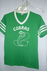AUGUSTA SPORTSWEAR VINTAGE T SHIRT USA ” COBRAS NO 4″