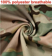 Long Sleeve T-shirt Camouflage Tee Military Tactical Camouflage plain T shirt