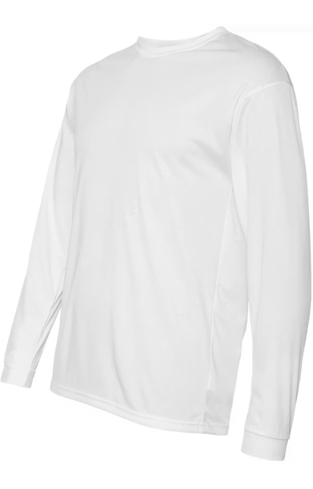 C2 Sport 5104 – Performance Long Sleeve T-Shirt – White