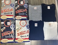 Bulk purchases great value‼【2-PACK White】S-2XL WHITESVILLE T-SHIRT WV73544