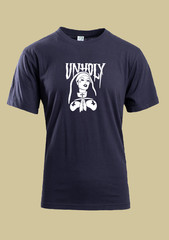 UNISEX MEN WOMENS TEE TSHIRT UNHOLY GIRL EMO COMFORT FIT ALL SEASONS POSTER ART