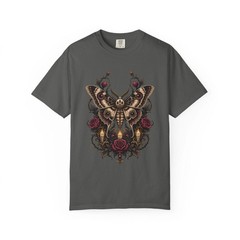 Gothic Moth Oracle Tattoo T-Shirt Graphic