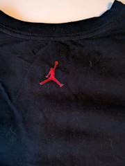 Nike x Jordan T-Shirt Men 2XL Black Spike Lee “Mars Blackmon” Tee Front Print