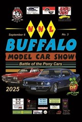 NNL Buffalo Model Car Show 2024 Commemorative Tee shirt Medium – 3X Large