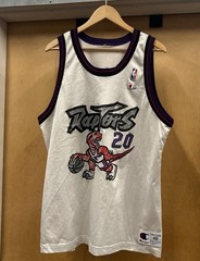 Vintage Toronto Raptors Damon Stoudamire Champion Jersey Size 48 XL 90s NBA