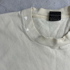 Vintage Quiksilver Long Sleeve Tee Shirt Men’s Large Beige Good Distress