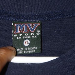 Vintage MV Sport Pennsylvania UPenn T Shirt Mens XL Navy Blue Graphic Tee