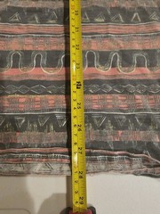 Frank Tribal Geometric Pattern T Shirt Mens M Distressed 90s Style Tee