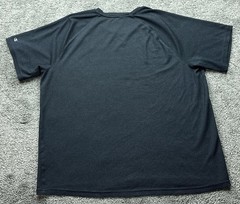 Champion Shirt Mens XL Black Geometric Tagless Polyester Jersey Breathable
