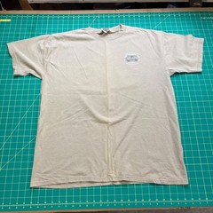 Vintage Panhandle Slim Tuff Hedeman Bull Riding T-Shirt XL Tan Rough Stock Tee