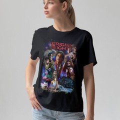 Fright Night (1985) Movie Poster Inspired T-Shirt Retro 80s Tee Unisex